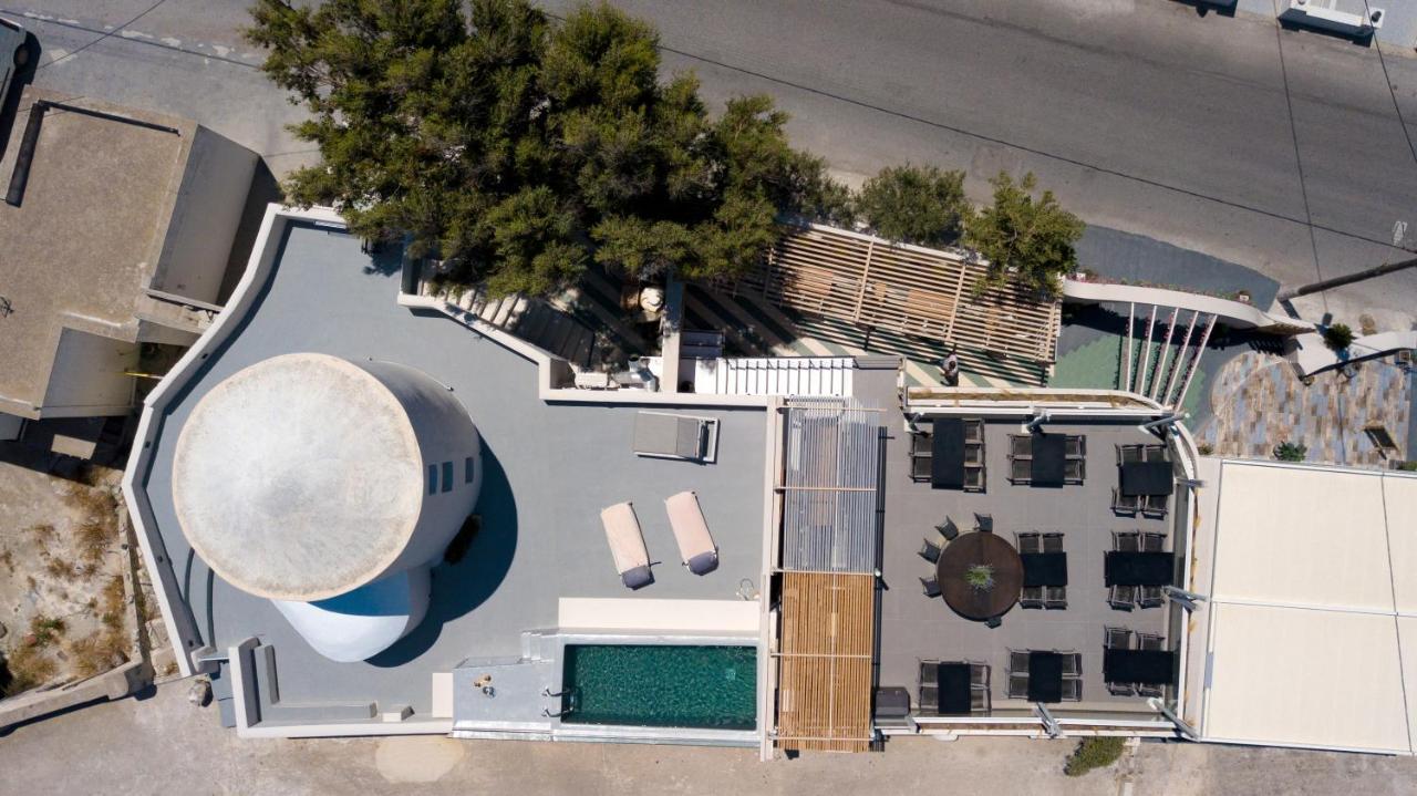 Pýrgos Lami Traditional Windmill - With Private Pool And Jacuzzi מראה חיצוני תמונה